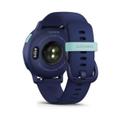 Garmin Vivoactive 5 Königsblau/Blau Metallic Silikonarmband