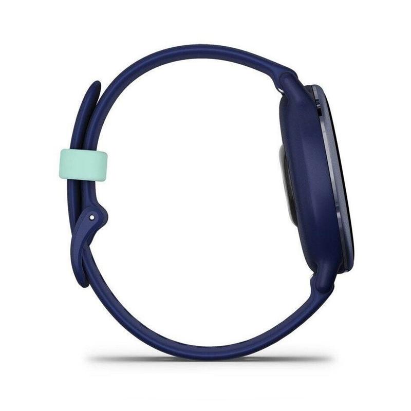 Garmin Vivoactive 5 Königsblau/Blau Metallic Silikonarmband