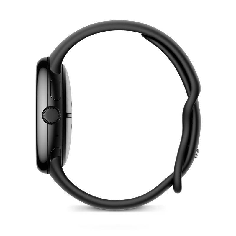 Google Pixel Watch 3 45mm LTE Matte Black Sportarmband Obsidian