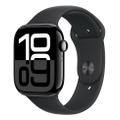 Apple Watch Series 10 46mm GPS Aluminium Diamantschwarz Sportarmband Schwarz M/L