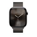 Apple Watch Series 10 46mm GPS+Cellular Titangehäuse Schiefer Milanaisearmband Schiefer M/L