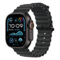 Apple WATCH Ultra 2 49mm GPS+Cellular Titangehäuse Schwarz Ocean Armband Schwarz