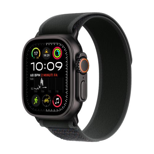 Apple Apple WATCH Ultra 2 49mm GPS+Cellular Titangehäuse Schwarz Trail Loop Schwarz M/L