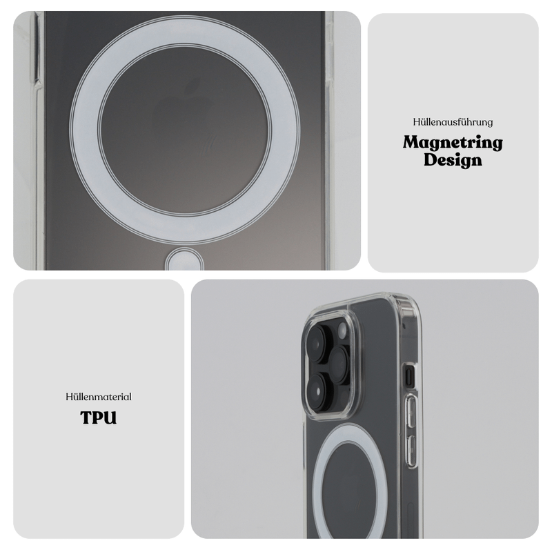 Universal Clear Case mit MagSafe | iPhone 16 Pro