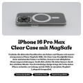 Universal Clear Case mit MagSafe | iPhone 16 Pro Max