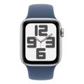 Apple WATCH SE (2022) 40mm GPS+Cellular Aluminiumgehäuse Silber Sportarmband Denim S/M