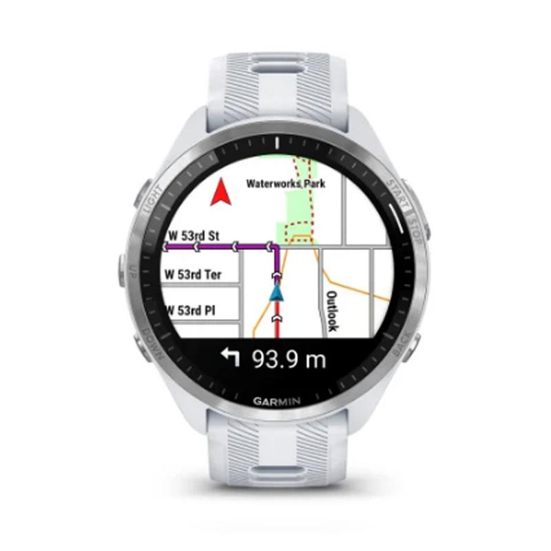 Garmin Forerunner 965 Steinweiß