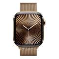 Apple Watch Series 10 42mm GPS+Cellular Titangehäuse Gold Milanaisearmband Gold