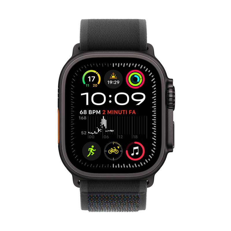 Apple WATCH Ultra 2 49mm GPS+Cellular Titangehäuse Schwarz Trail Loop Schwarz S/M