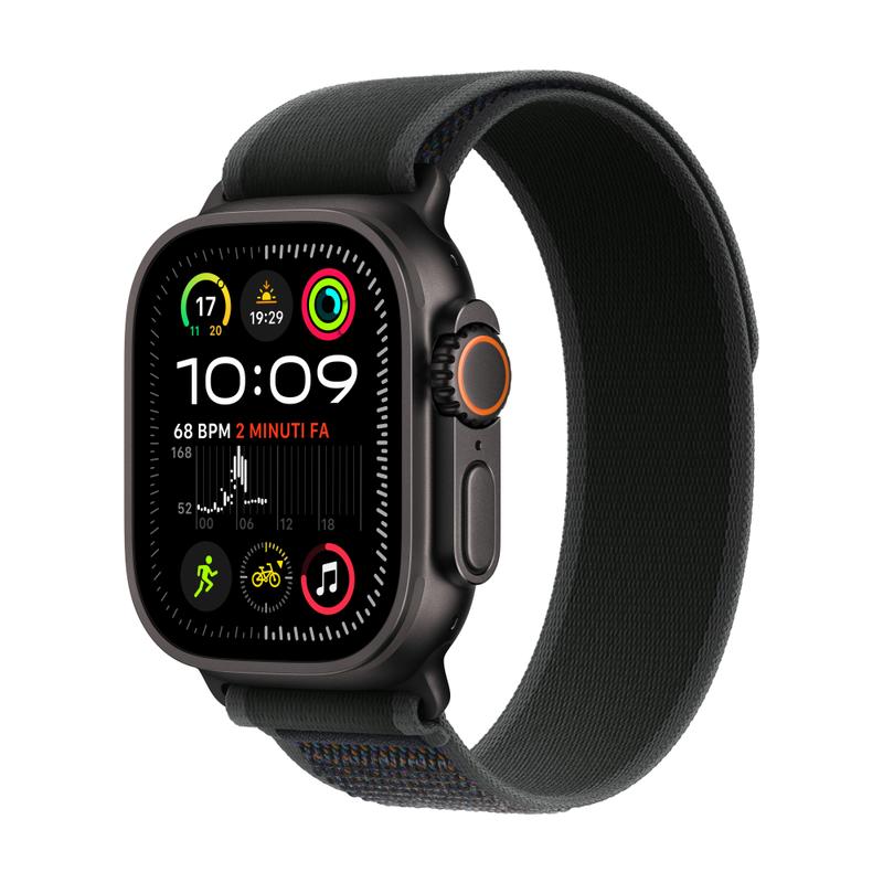 Apple WATCH Ultra 2 49mm GPS+Cellular Titangehäuse Schwarz Trail Loop Schwarz S/M