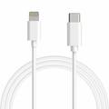 Universal Ladekabel 2m USB-C auf Lightning Weiß