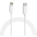 Universal Ladekabel 2m USB-C auf Lightning Weiß