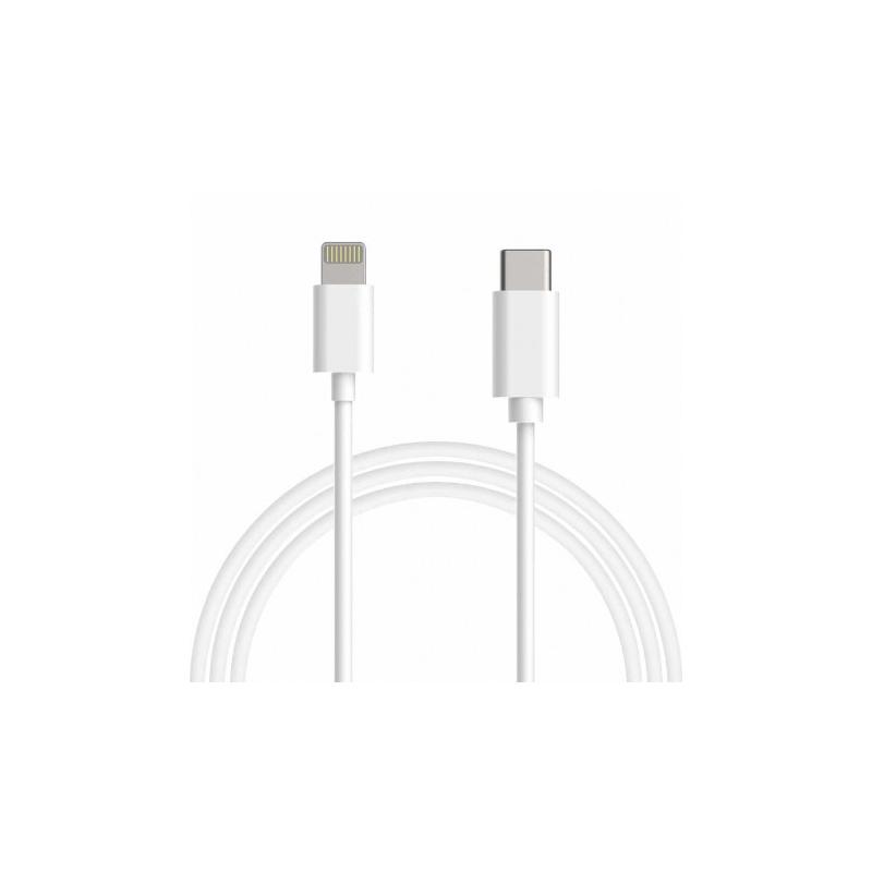 Universal Ladekabel 2m USB-C auf Lightning Weiß