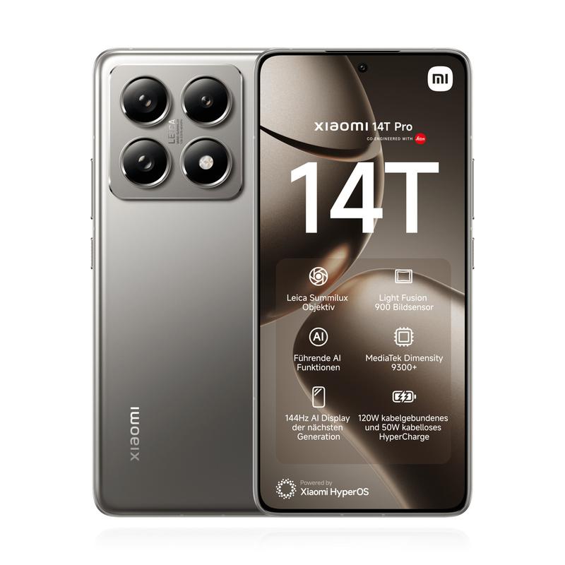 Xiaomi 14T Pro 256GB Titan Gray
