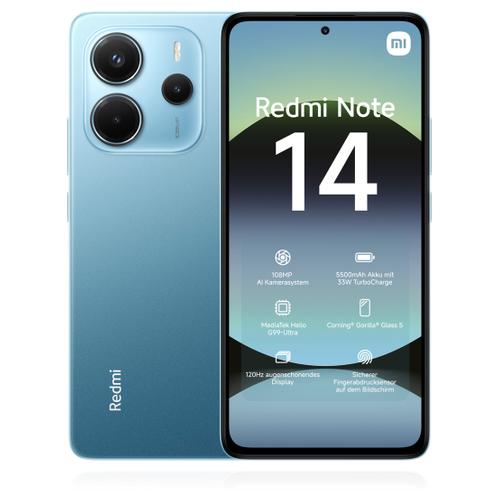 Xiaomi Xiaomi Redmi Note 14 4G 6GB RAM 128GB Ocean Blue