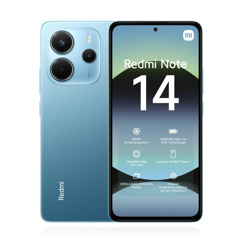 Xiaomi Redmi Note 14 4G 6GB RAM 128GB Ocean Blue