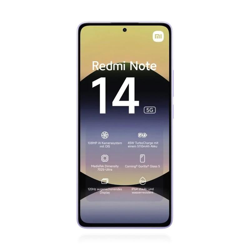 Xiaomi Redmi Note 14 5G 256GB Lavender Purple