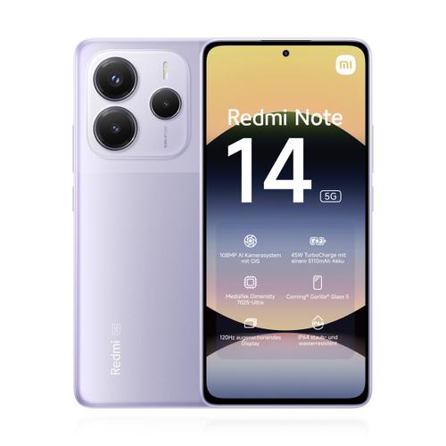 Xiaomi Xiaomi Redmi Note 14 5G 256GB Lavender Purple
