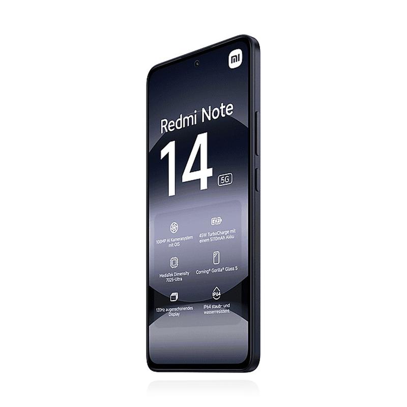 Xiaomi Redmi Note 14 5G 256GB Midnight Black