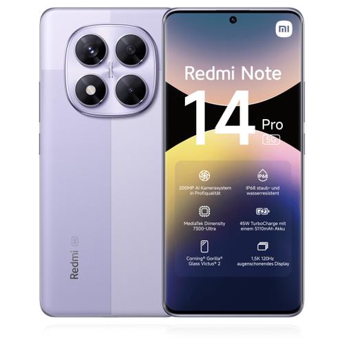 Xiaomi Xiaomi Redmi Note 14 Pro 5G 256GB Lavender Purple