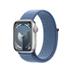 WATCH Series 9 41mm GPS Aluminiumgehäuse Silber Sport Loop  Winterblau