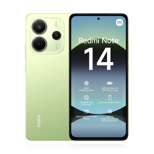 Xiaomi Xiaomi Redmi Note 14 4G 6GB 128GB Lime Green