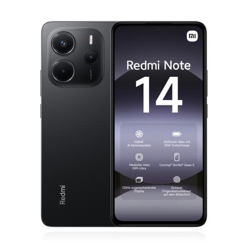 Xiaomi Xiaomi Redmi Note 14 4G 6GB RAM 128GB Midnight Black
