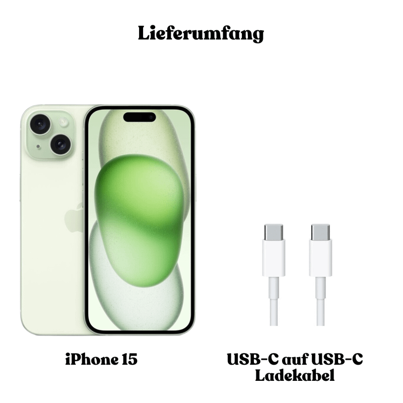 Apple iPhone 15 128GB Grün