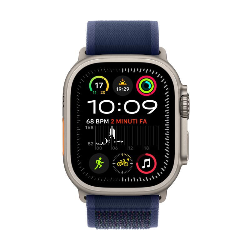 Apple WATCH Ultra 2 49mm GPS+Cellular Titangehäuse Trail Loop Blau M/L