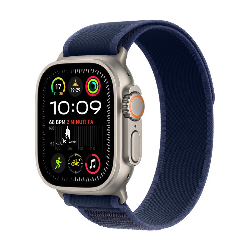 Apple WATCH Ultra 2 49mm GPS+Cellular Titangehäuse Trail Loop Blau M/L