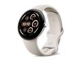 Google Pixel Watch 3 45mm Bluetooth Polished Silver Sportarmband Porcelain