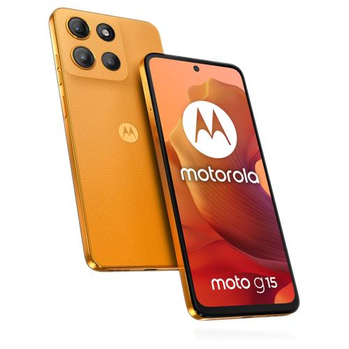 Motorola Motorola Moto G15 128GB Sunrise Orange