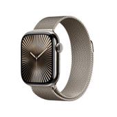 Apple Watch Series 10 42mm GPS+Cellular Titangehäuse Natur Milanaisearmband Natur
