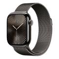 Apple Watch Series 10 42mm GPS+Cellular Titangehäuse Schiefer Milanaisearmband Schiefer