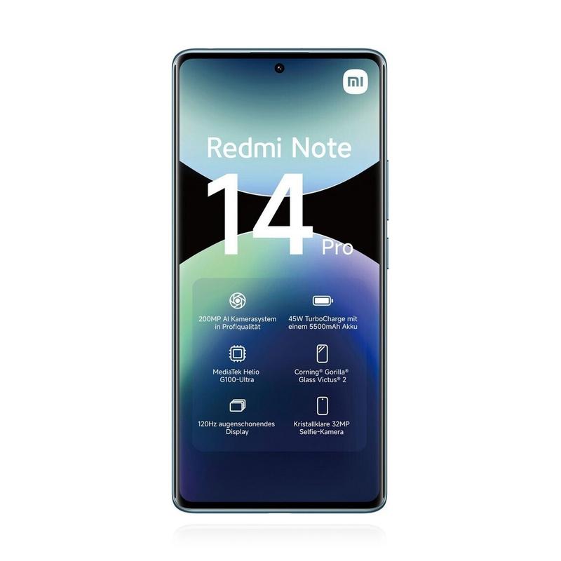 Xiaomi Redmi Note 14 Pro 4G 256GB Ocean Blue