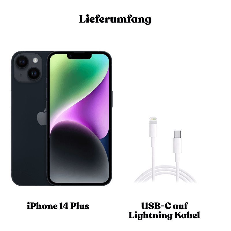 Apple iPhone 14 Plus 128GB Mitternacht