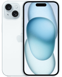 Logo Apple iPhone 15 Plus 256GB Blau