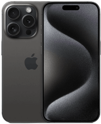 Logo Apple iPhone 15 Pro Max 1TB Titan Schwarz