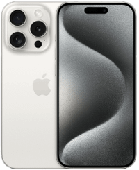 Logo Apple iPhone 15 Pro Max 1TB Titan Weiß