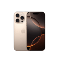 Logo Apple iPhone 16 Pro 128GB Titan Wüstensand