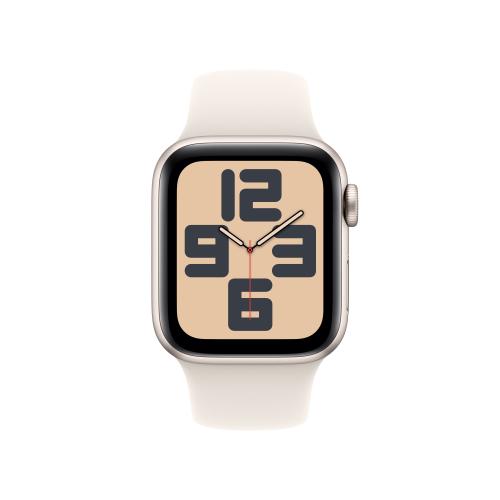 Apple Apple WATCH SE (2023) 40mm GPS Aluminiumgehäuse Polarstern Sportarmband Polarstern M/L