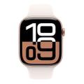 Apple Watch Series 10 46mm GPS+Cellular Aluminiumgehäuse Roségold Sportarmband Blassrosa M/L