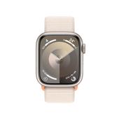 Apple WATCH Series 9 41mm GPS Aluminiumgehäuse Polarstern Sport Loop Polarstern