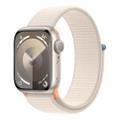 Apple WATCH Series 9 41mm GPS Aluminiumgehäuse Polarstern Sport Loop Polarstern