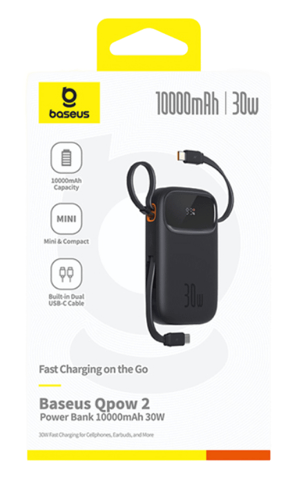 Baseus Powerbank Qpow 2 10000mAH 30W