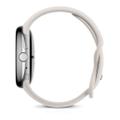 Google Pixel Watch 3 41mm LTE Polished Silver Sportarmband Porcelain