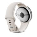Google Pixel Watch 3 41mm LTE Polished Silver Sportarmband Porcelain