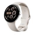Google Pixel Watch 3 41mm LTE Polished Silver Sportarmband Porcelain