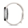Google Pixel Watch 3 45mm LTE Polished Silver Sportarmband Porcelain