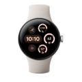 Google Pixel Watch 3 45mm LTE Polished Silver Sportarmband Porcelain